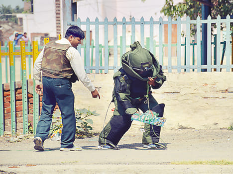 Bomb at the station in case FR
