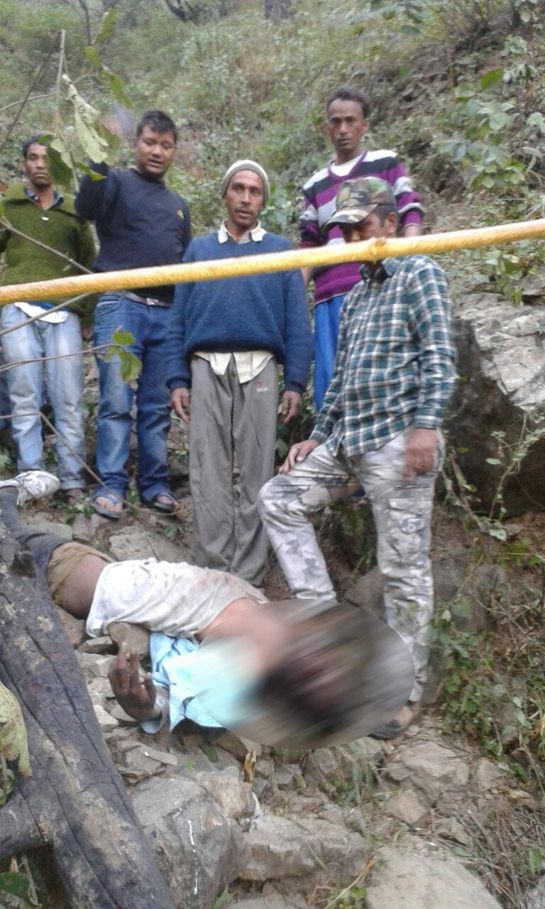 one killed and two injured in road accident at nainital