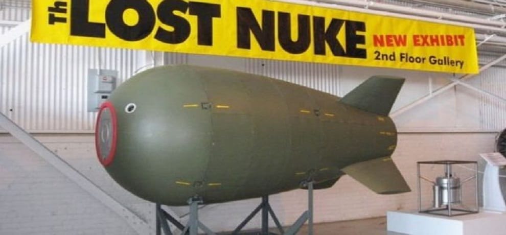 Canadian diver 'may have found' dummy atomic missile that disappeared in 1950