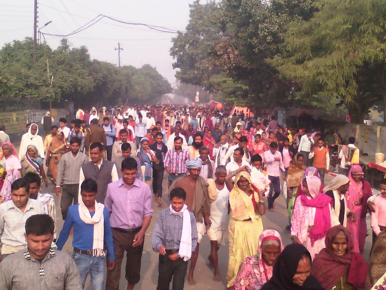   kartik mela and 14 kosi parikrama in faizabad