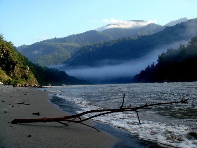 beach as like as goa in rishikesh