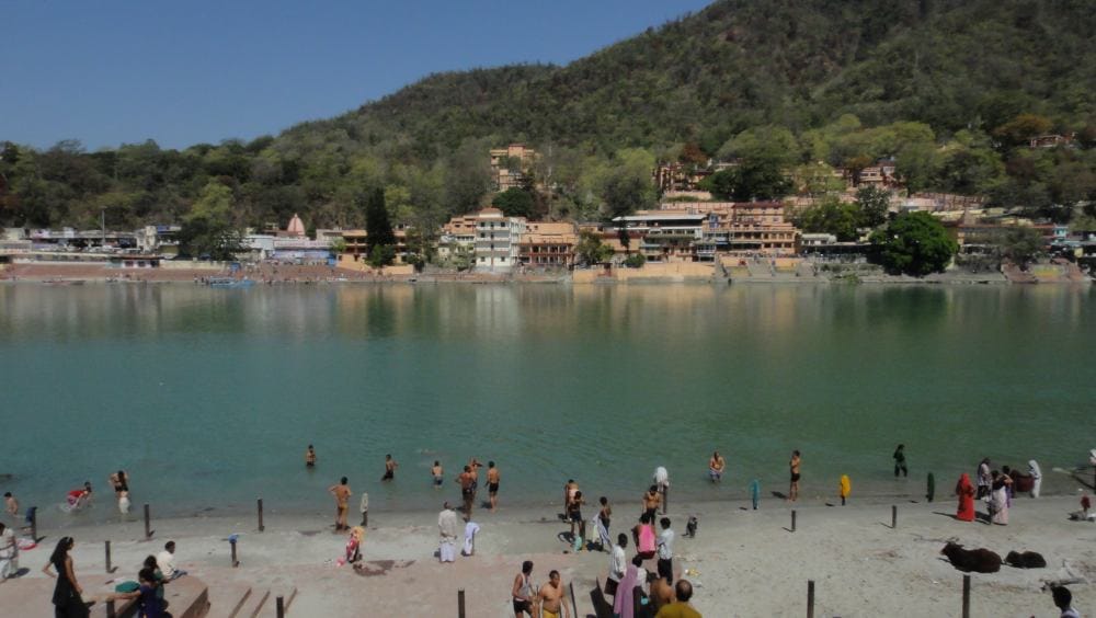 beach as like as goa in rishikesh