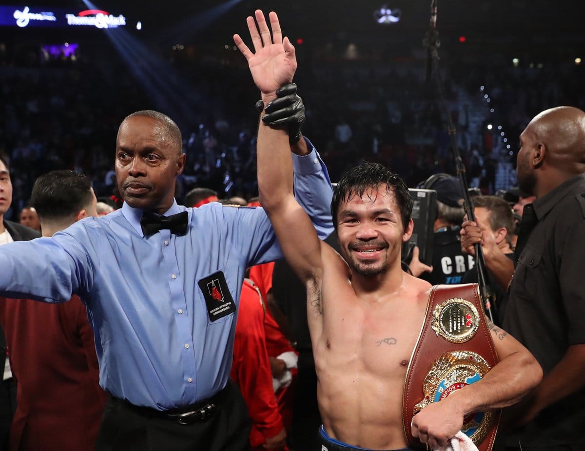 Manny Pacquaio And Floyd Mayweather Have Some Unfinished Business Between Them