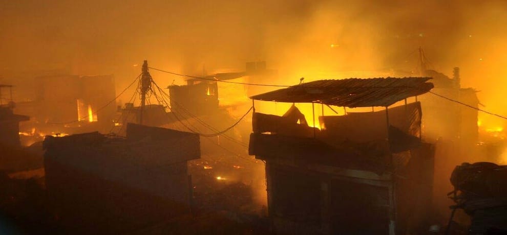 industry burnt in jamniwala, many crores property destroyed