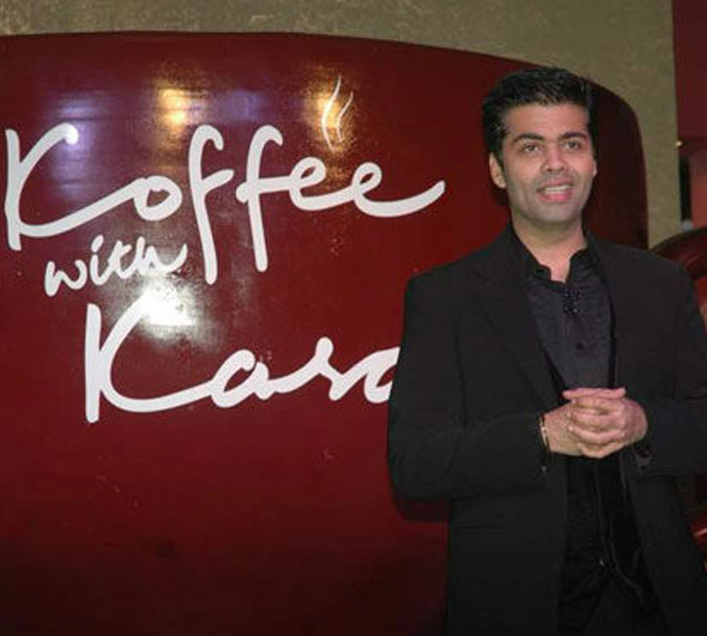 twinkle khanna and akshay kumar at koffee with karan show