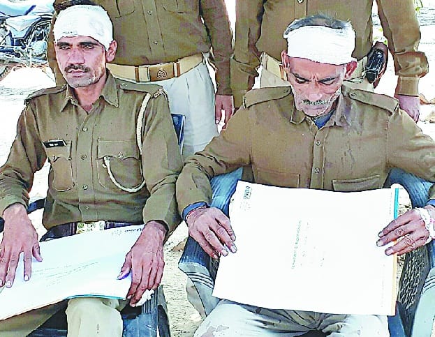 Looted arms and ammunition recovered