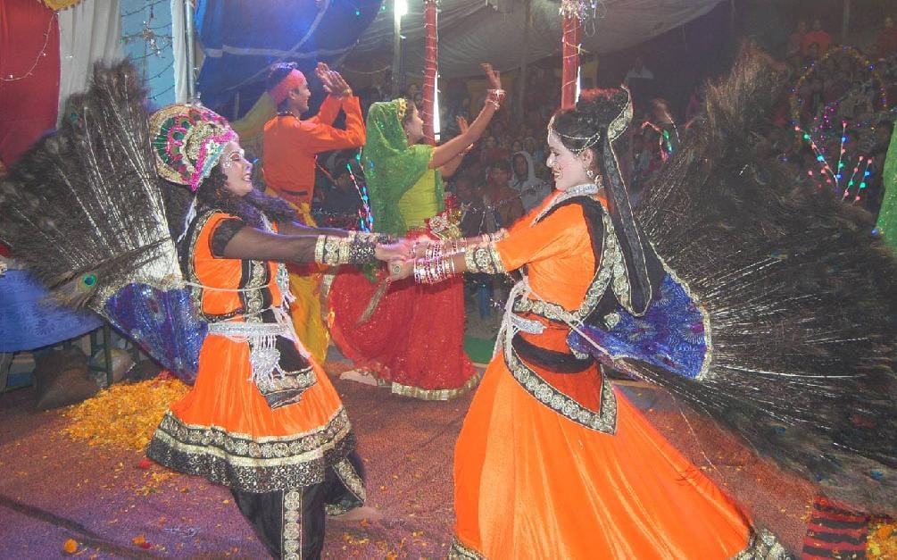 Colourful programs were also introduced