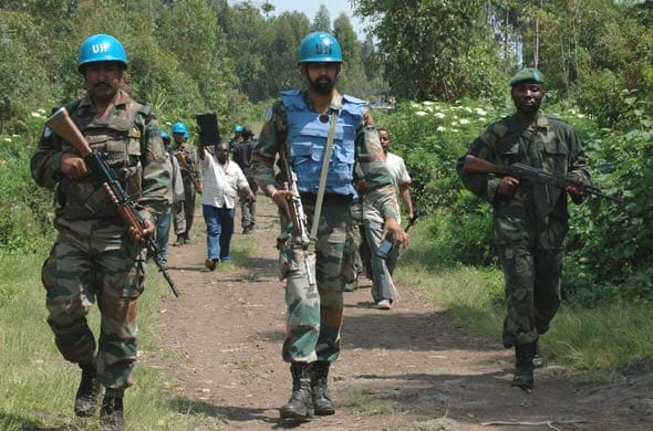Bomb Blast in congo republic, 32 indian soldiers injured