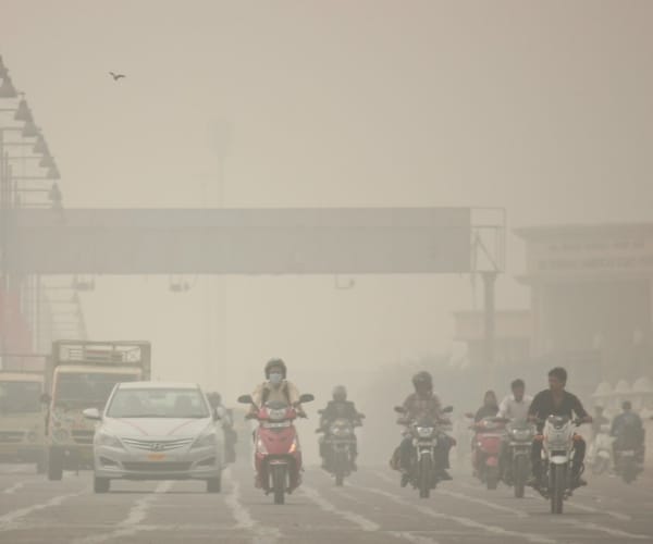 Lucknow's air more polluted than delhi.