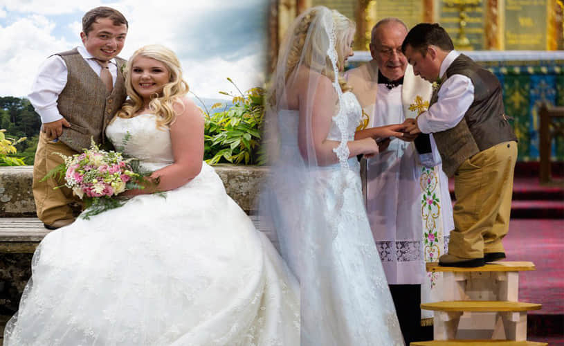 five feet girl married to a 3 feet dwarf