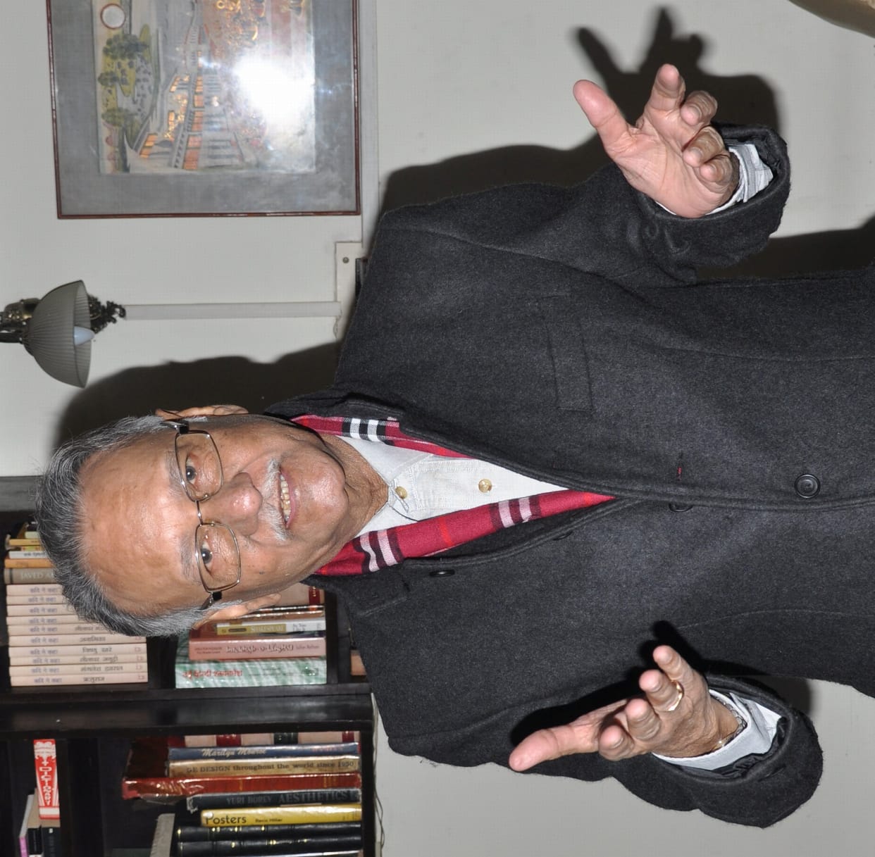  raj bisaria will be honoured by mp government