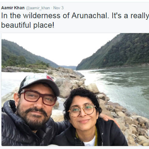 aamir khan celebrated kiran rao birthday in meghalaya