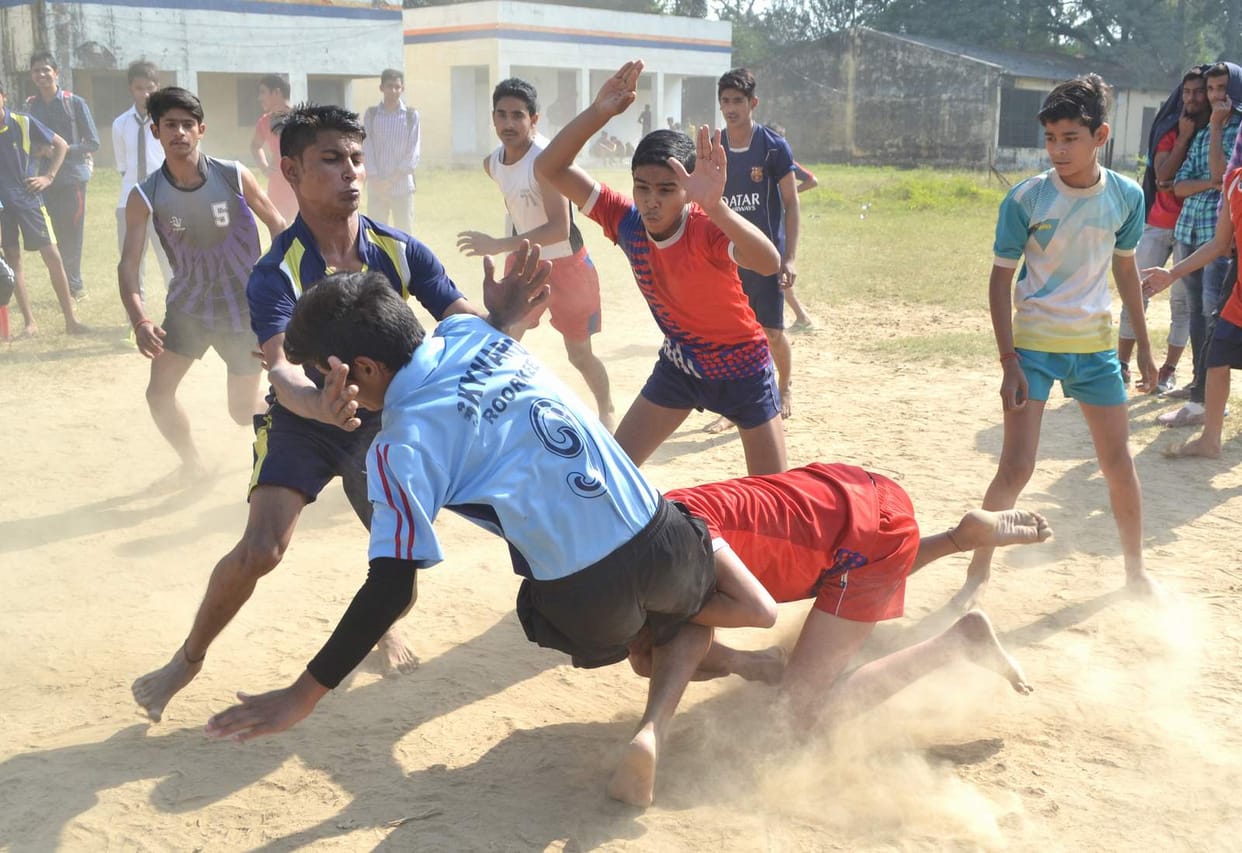 players shown talent in sports meets