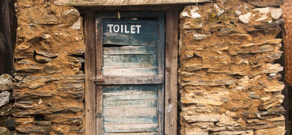 One million households in the urban areas do not have bathroom