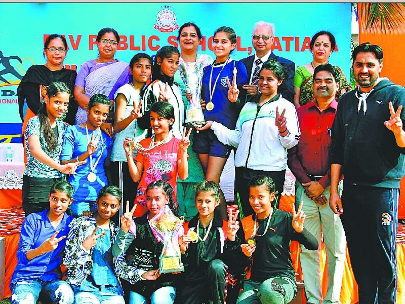 DAV Public School, National Sports Girls in Punjab State, Jalandhar Zone Trophy Overall, Patiala