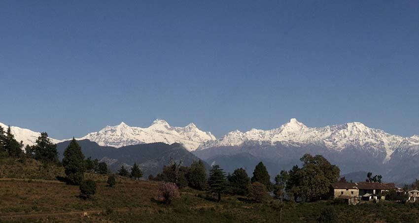 himalaya view from abbott mount champawat