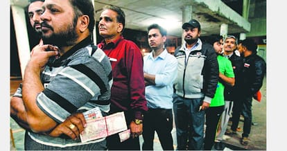 big problem for people, cash in finishing in atm, people note able to get 100 rupee note 