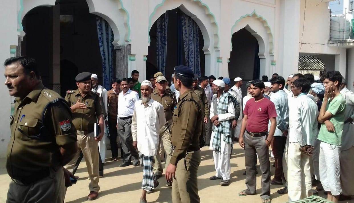  dhaarmik sthal dhvast karane ko nahin milee phors Force was not to demolish religious site