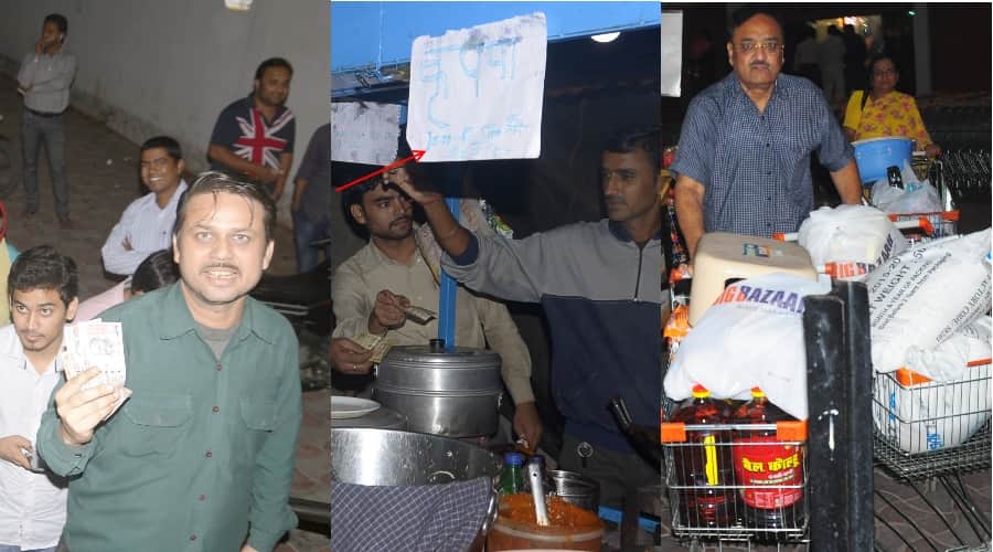 currency ban leads ruckus in lucknow city