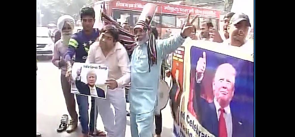 hindu sena celebrates donald trump win in us elections