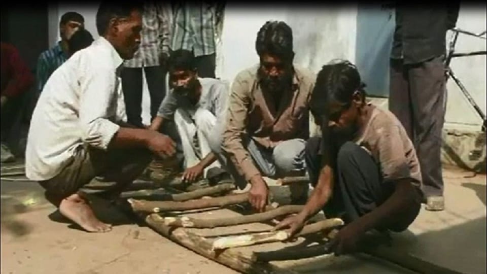 family members did not get wood for funeral