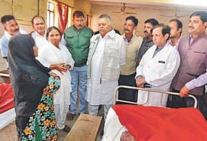crime in district hospital