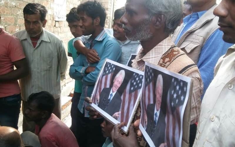 villagers of jabrauli are upset on hillary's defeat
