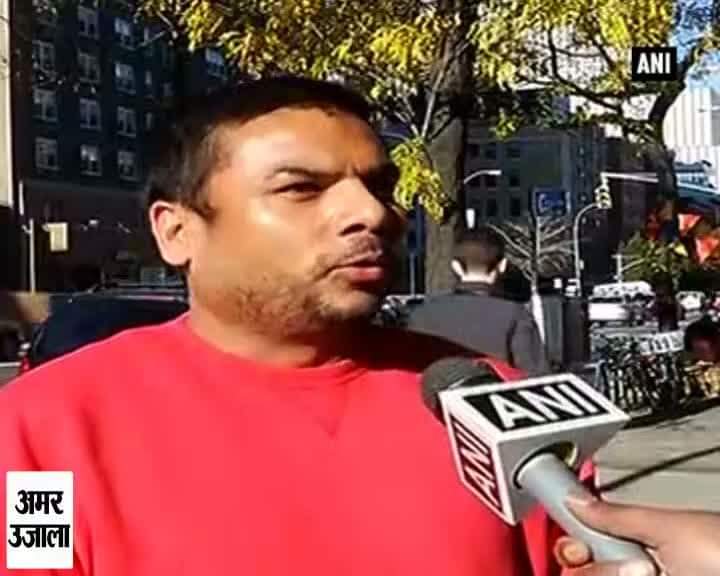 एनआरआई ने किया स्वागत