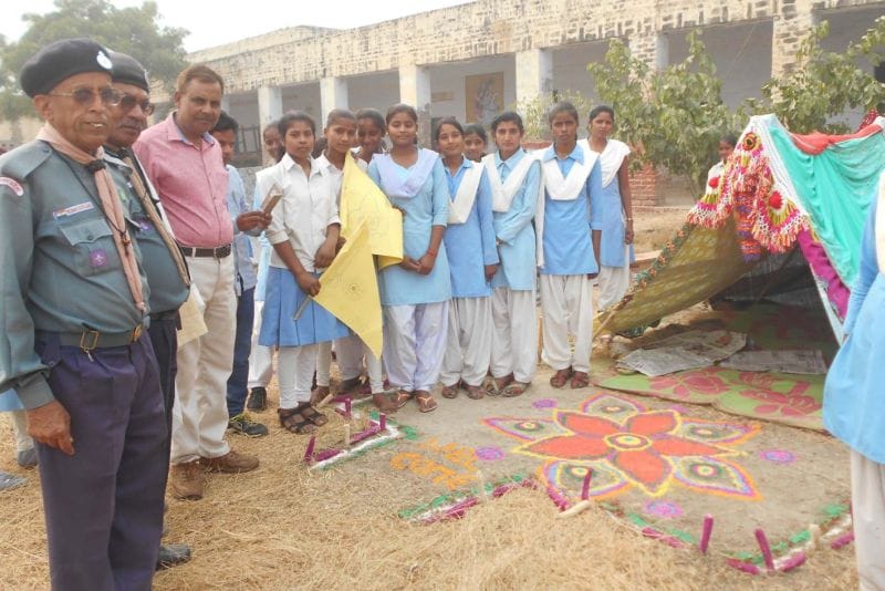 Public Inter College Naner ongoing camp concludes