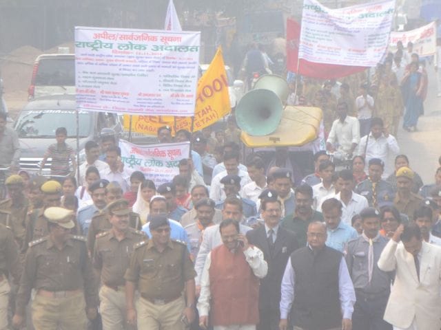 National Lok Adalat public awareness rally
