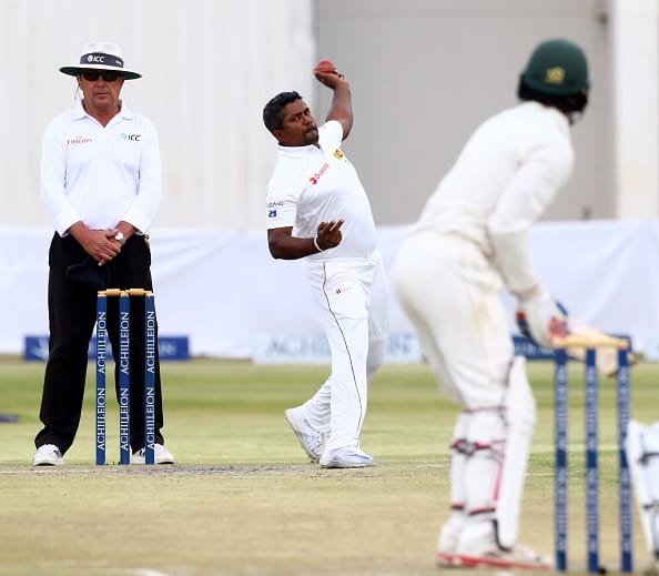 Rangana Herath Clinches 5 Wicket Haul Against Zimbabwe