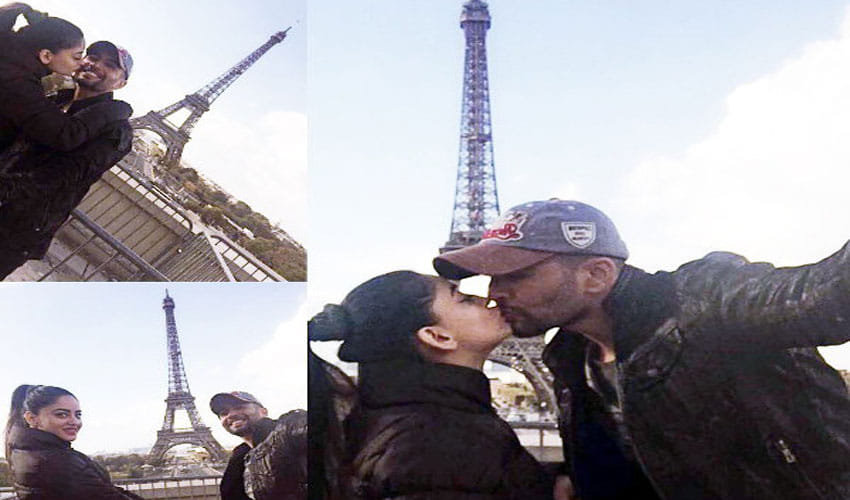 mahi and jai enjoying their holidays in paris