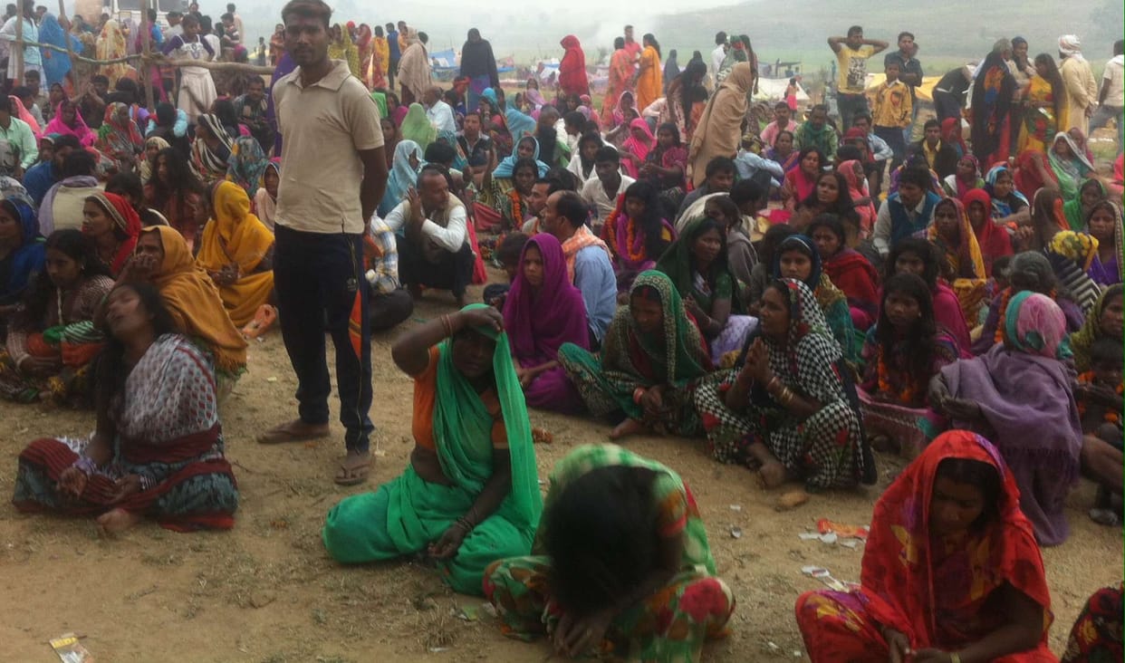 Becuvir Baba devotees descended on Chauri