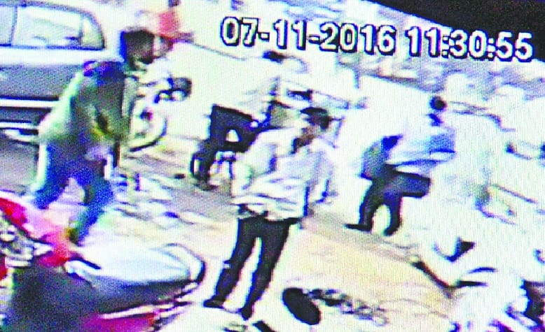 footage came from the young man suspected