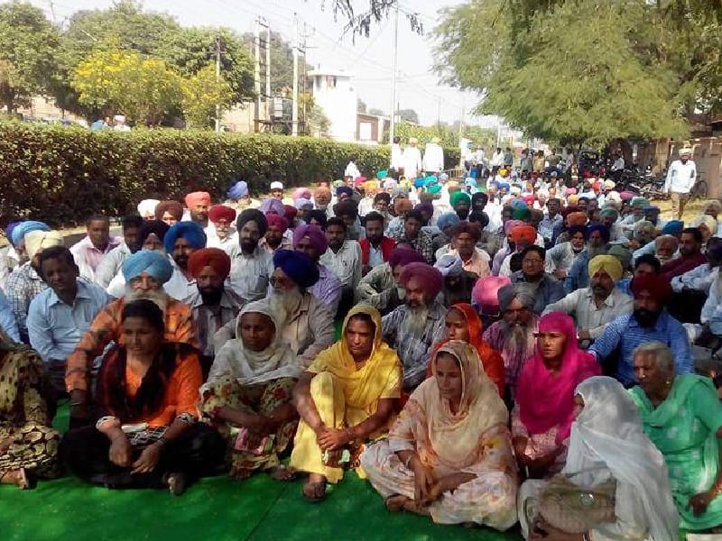 Government employee, DC office, picketing, demonstrations, protesting, memo, Patiala