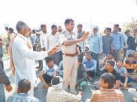 road accident, one die, two injured, kaithal