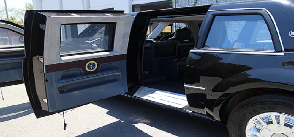 development in cadillac beast for the car of new president trump