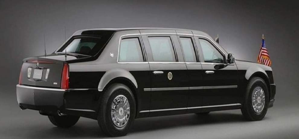development in cadillac beast for the car of new president trump
