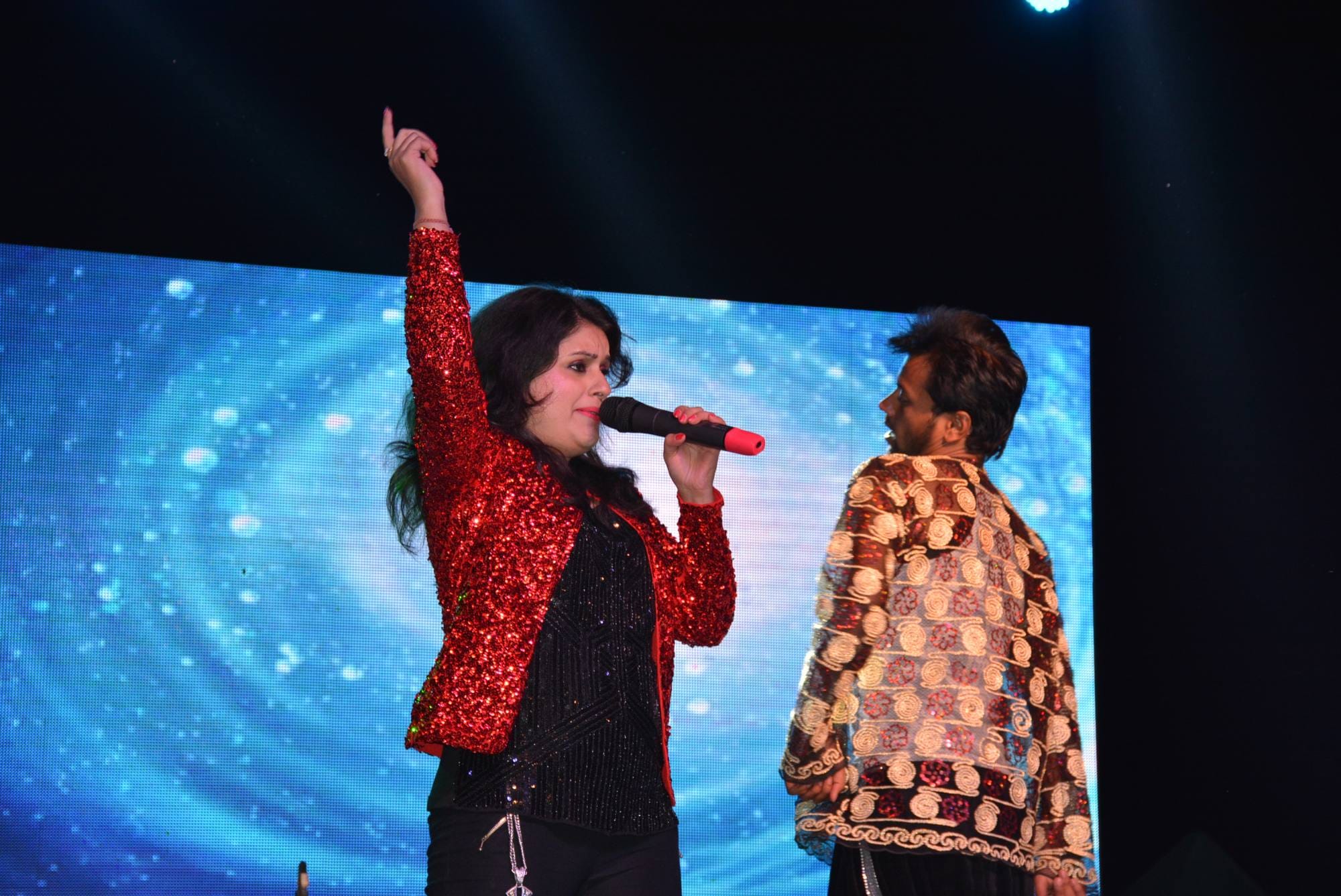 bollywood star perform in musical night on uttarakhand foundation day.