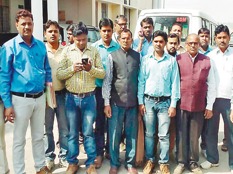 Soil conservation officer opened front against