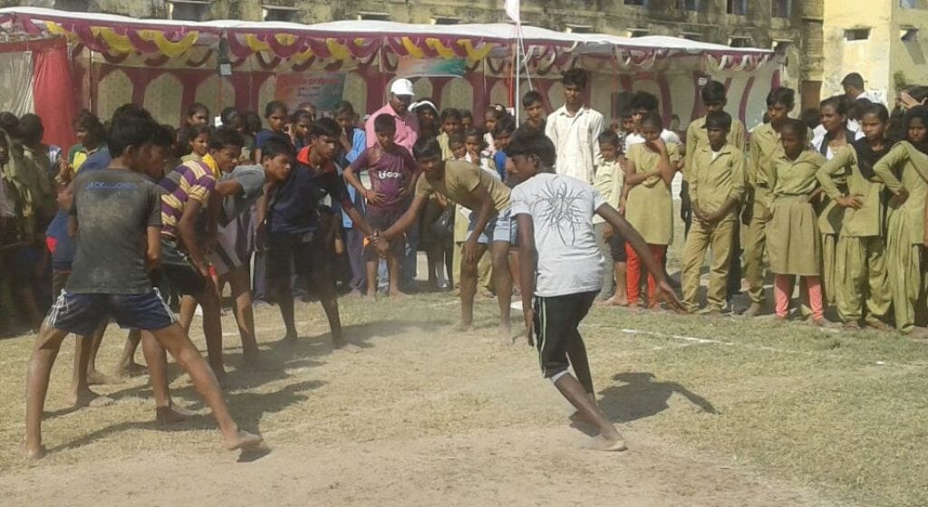 The game was in the field during the competition dispute