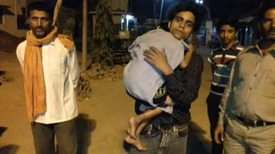 due to the closure of rs 500-1000 notes a rape victim-family wandering hours