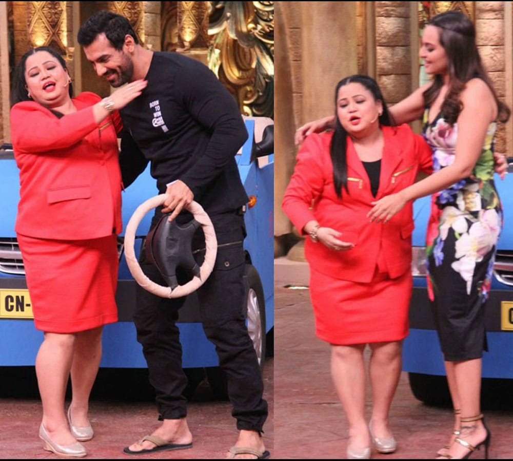 john abraham upset with krushna joke at comedy nights bachao