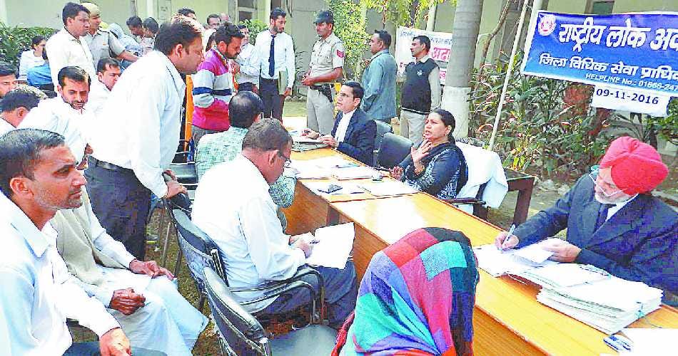 lok adalat, civil court, electricity department, 269 cases, bijli nigam