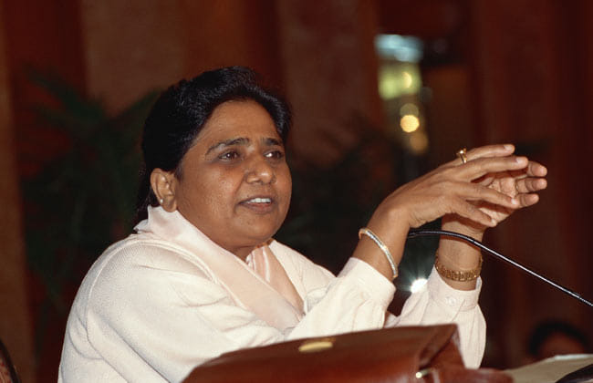 mayawati speaks on metro trial.