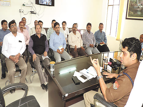 Police will monitor transactions in bank branches