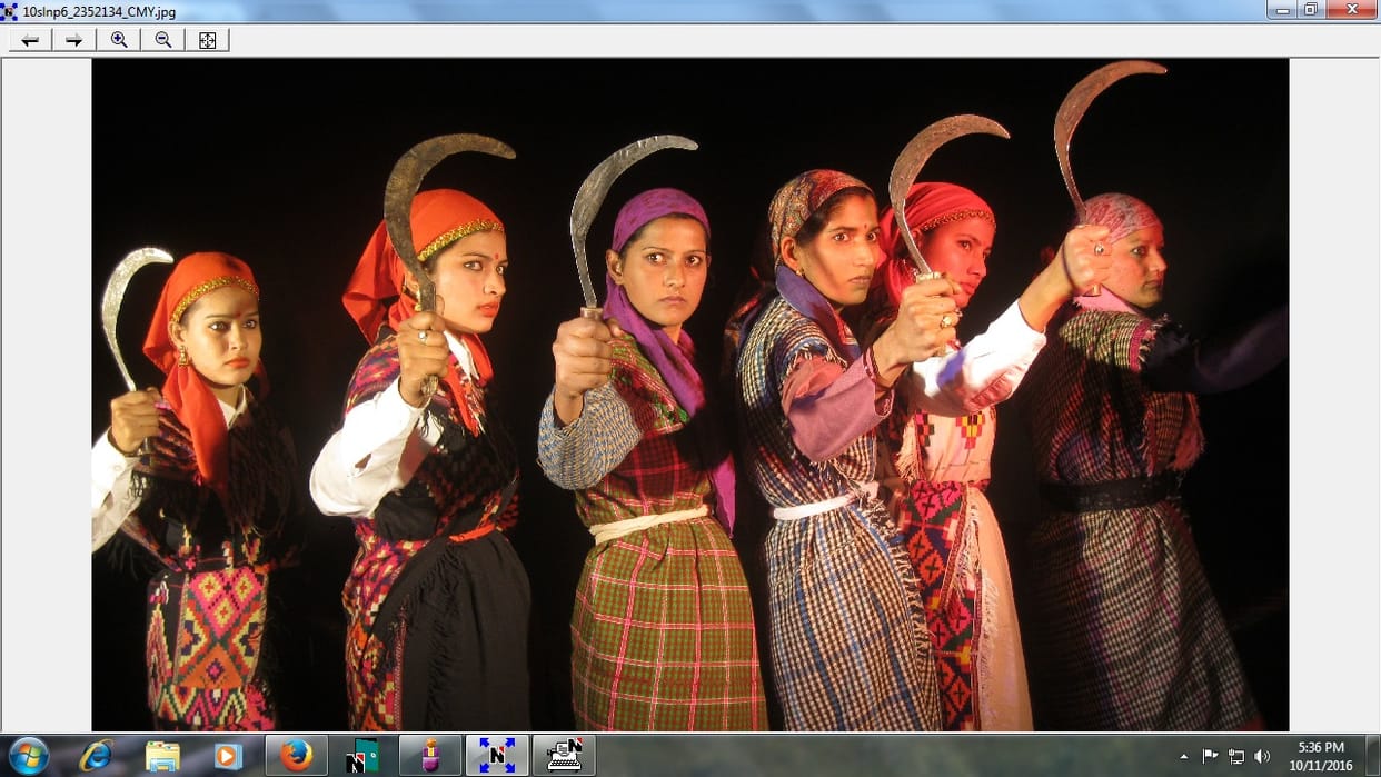 The play on old incident in solan city