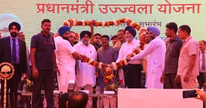  Minister of State and Petroleum and Natural Gas Dharmendra Pradhan in tarantaran