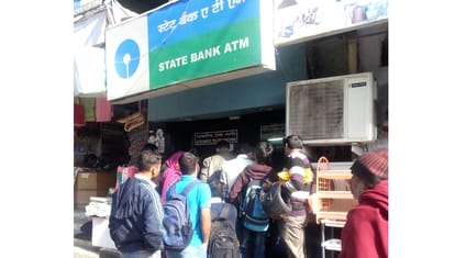 cash over in bank in uttarakhand.