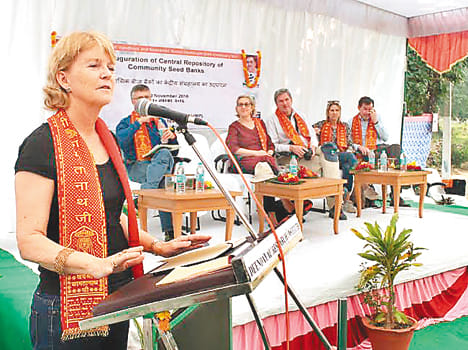 Farmers' seed bank open vantage